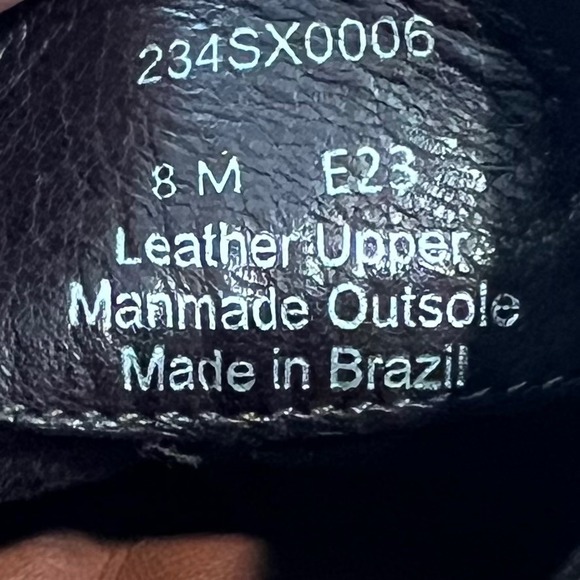 Section X Men Brown Suede Chelsea Boots Size 8M Ankle Height Elastic Side - Picture 7 of 9